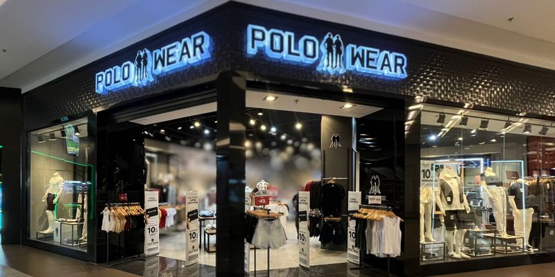 Loja Polo Wear no Shopping Cajamar gerenciada pelo ARP Group